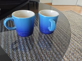 2 Le Creuset Tassen Keramik Neuwertig