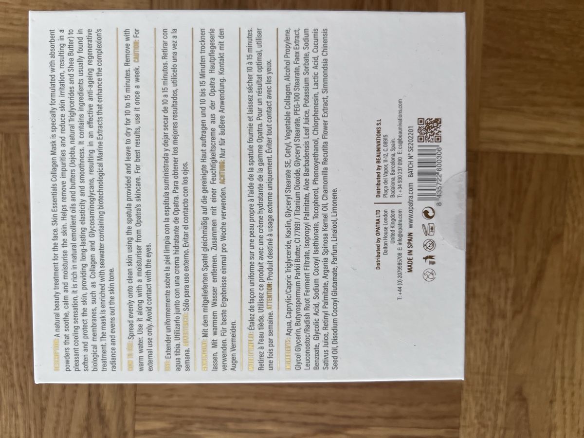 Cura del viso: Collagen Mask – Nuovo e nell'imballaggio originale da Neuhaus SG venduto da bernike 1