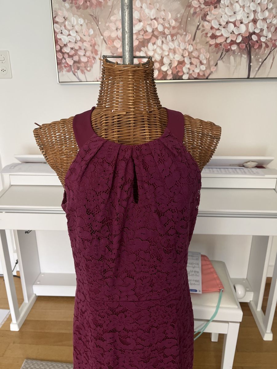 Esprit Vestiti: Spitzenkleid, lila,  Esprit, 34 – Usato da Solothurn venduto da Bobesch08 1