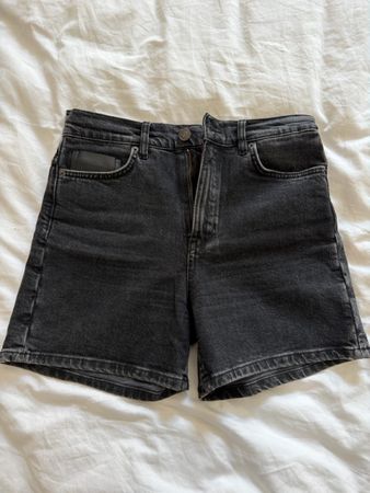 Short Jeans Noir - Massimo Dutti - 36 - 10 CHF