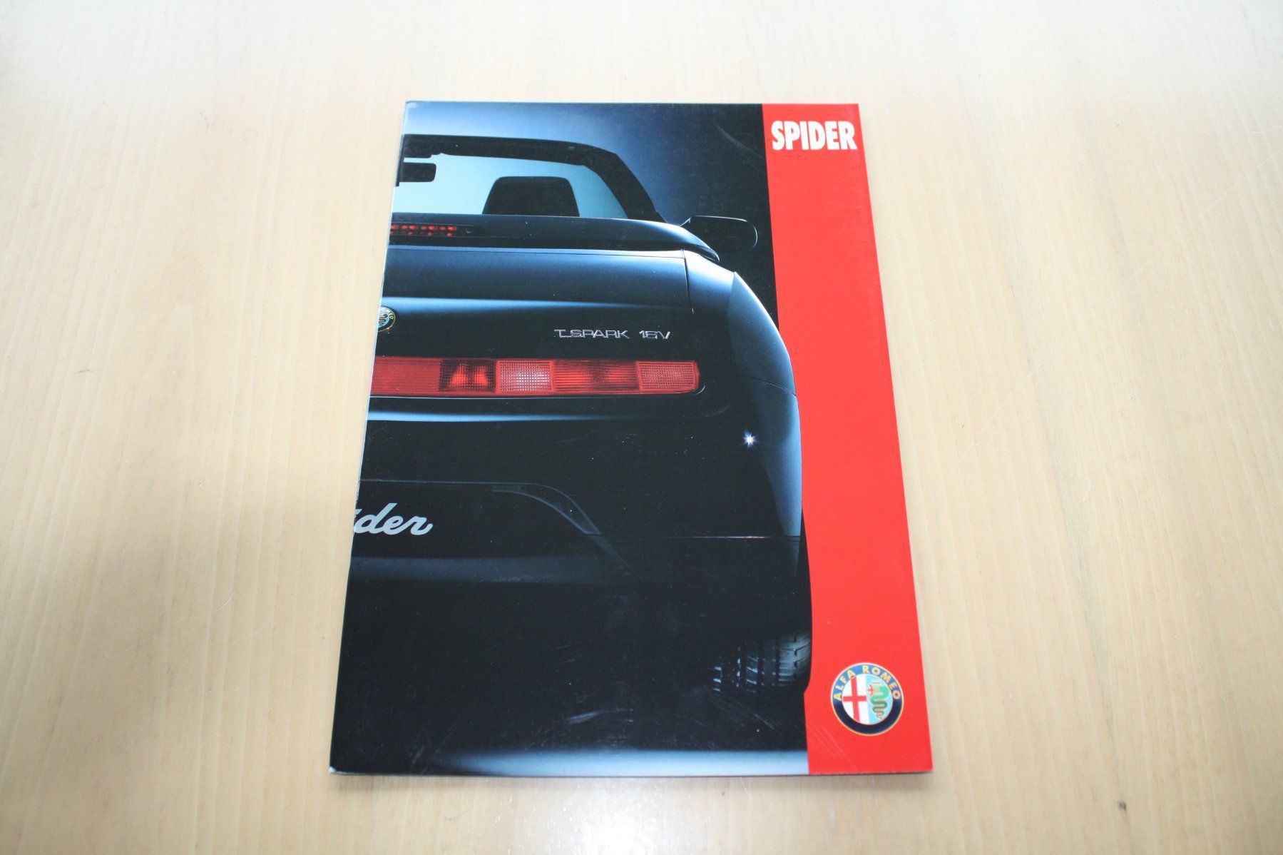 Alfa Romeo Dokumente: Alfa Romeo Spider Hochglanz Prospekt 7/1997 – Gebraucht aus Wikon von erwin400