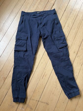 Only & Sons Cargohose dunkelblau Grösse W32 L32 Zustand gut