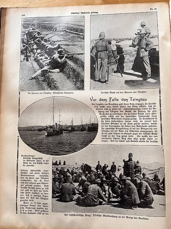 Riviste & Magazine: Schweizer Illustrierte Zeitung 1914-1915 – Usato da Grenchen venduto da mammamia25 3