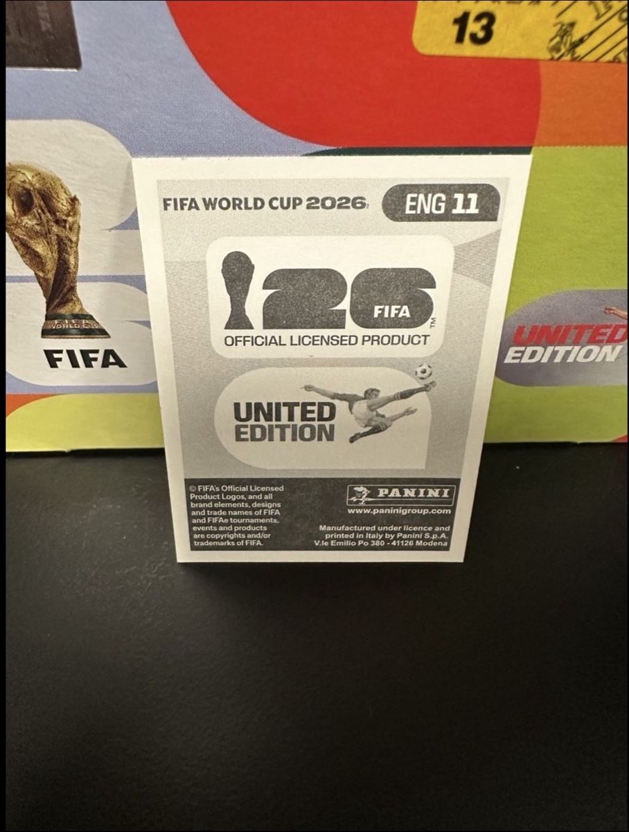 Panini Carte collezionabili: ENG 11 Bellingham - Panini WM 2026 – Nuovo (secondo la descrizione) da Kreuzlingen venduto da Bes-GamingCollection 1