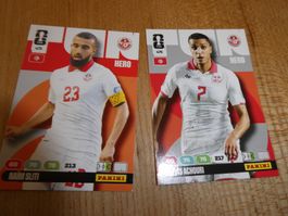 Panini Adrenalyn WM 2026: 2 Karten Tunesien