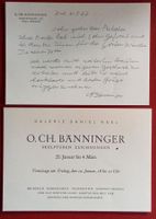 Otto Charles Bänninger 1897-1973 Autogramm Karte 10x15cm
