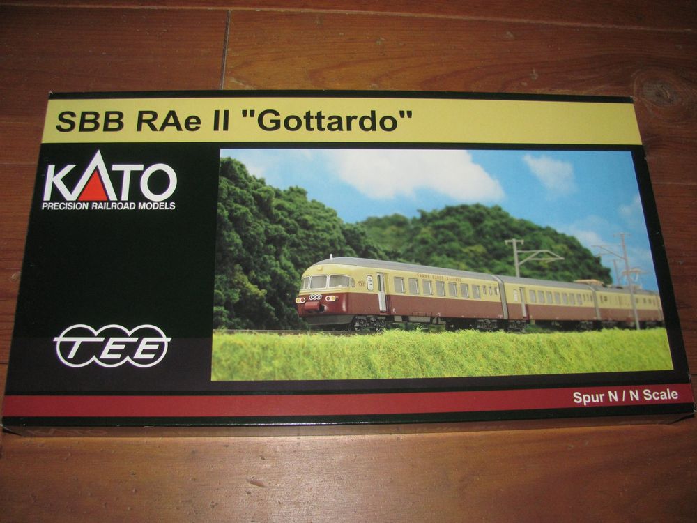 KATO Hobbytrain SBB TEE RAe II Gottardo, Neu, 6teilig K11400 (Neu ...