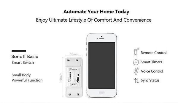 Elektronikbauteile: SONOFF BASIC WiFi Wireless Smart Switch – Neu und originalverpackt aus Diepoldsau von preisparadies-ch 4