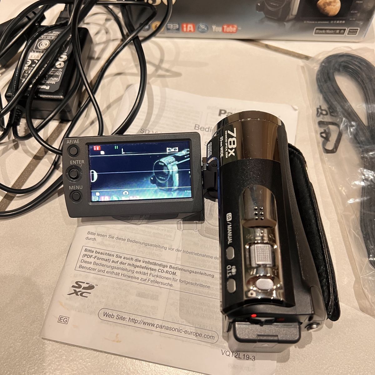 Panasonic Videocamere: Panasonic SDR-S50 Camcorder - – Usato da Unterkulm venduto da Sita013 2