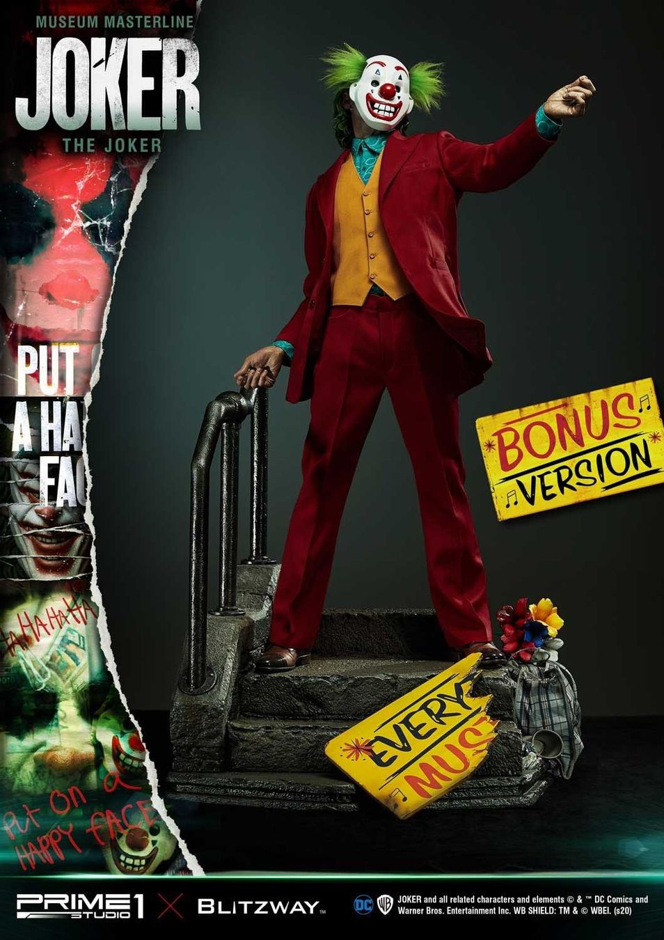 Statuette: Joker Museum Masterline Statue – Usato da Lostorf venduto da Mediabookfan