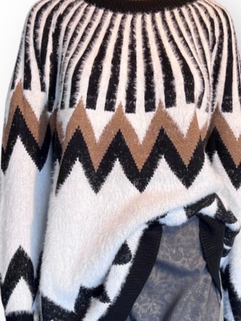 Maglioni & Felpe: Pull Oversize FERRACHE — Neuf — Taille Unique – Nuovo e nell'imballaggio originale da Vuisternens-Romont venduto da gol_xp6p 4
