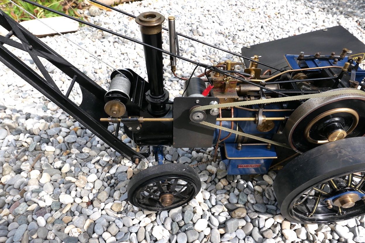 Traktoren: Live Steam Traktor mit Kran – Gebraucht aus Kesswil von Eisvogel04 9