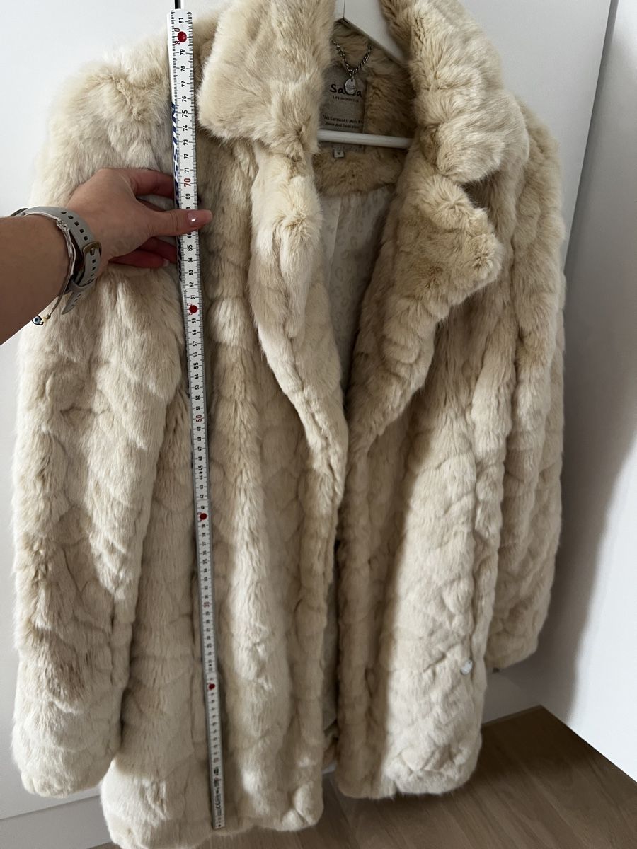 Salsa Cappotti: SALSA Faux Fur Coat – Usato da Rapperswil SG venduto da Tiniva 3
