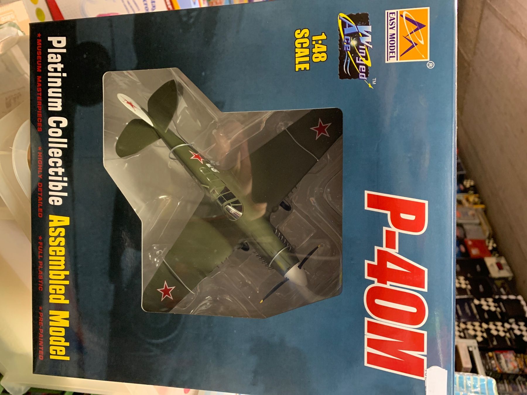 Schweizer Armee Kit di modellismo & Modellini statici: P-40 M Soviet 1:48 Easy Model – Nuovo e nell'imballaggio originale da Mezzovico venduto da Herbie53