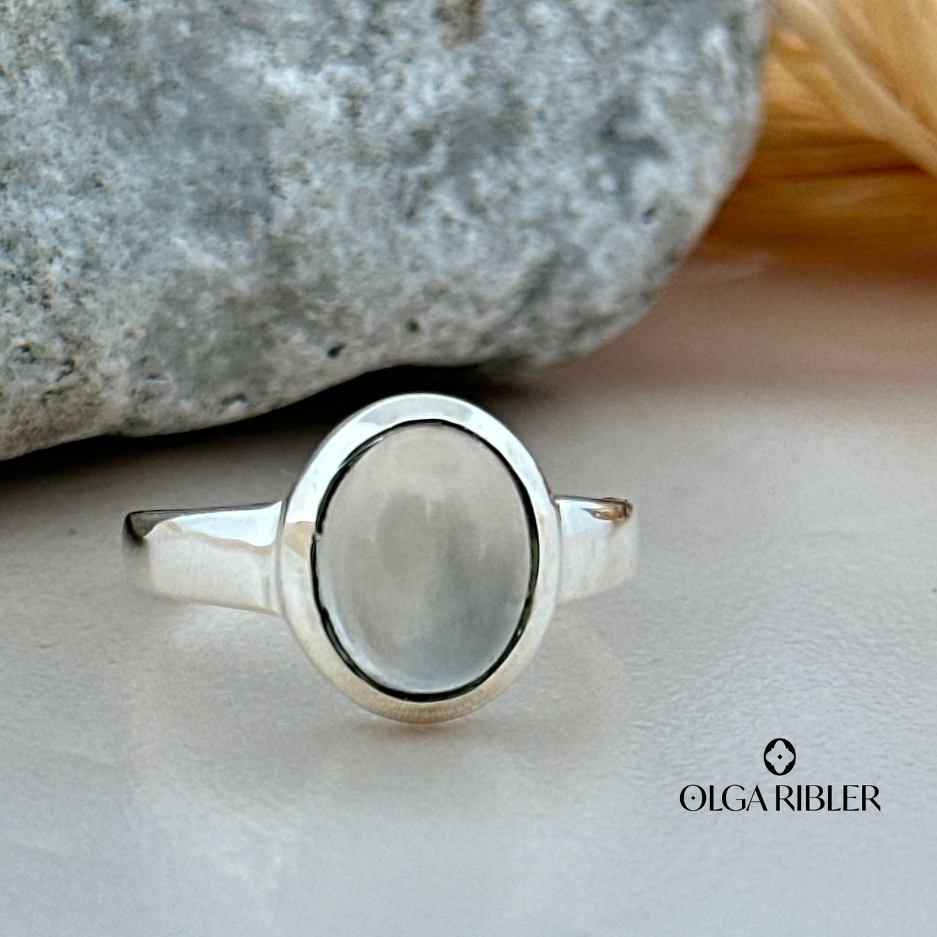 Olga Ribler Anelli: Mondstein Ring – Sterling Silber 925 – Grösse 52 – Nuovo (secondo la descrizione) da Luzern venduto da byolgaribleroutlet 6