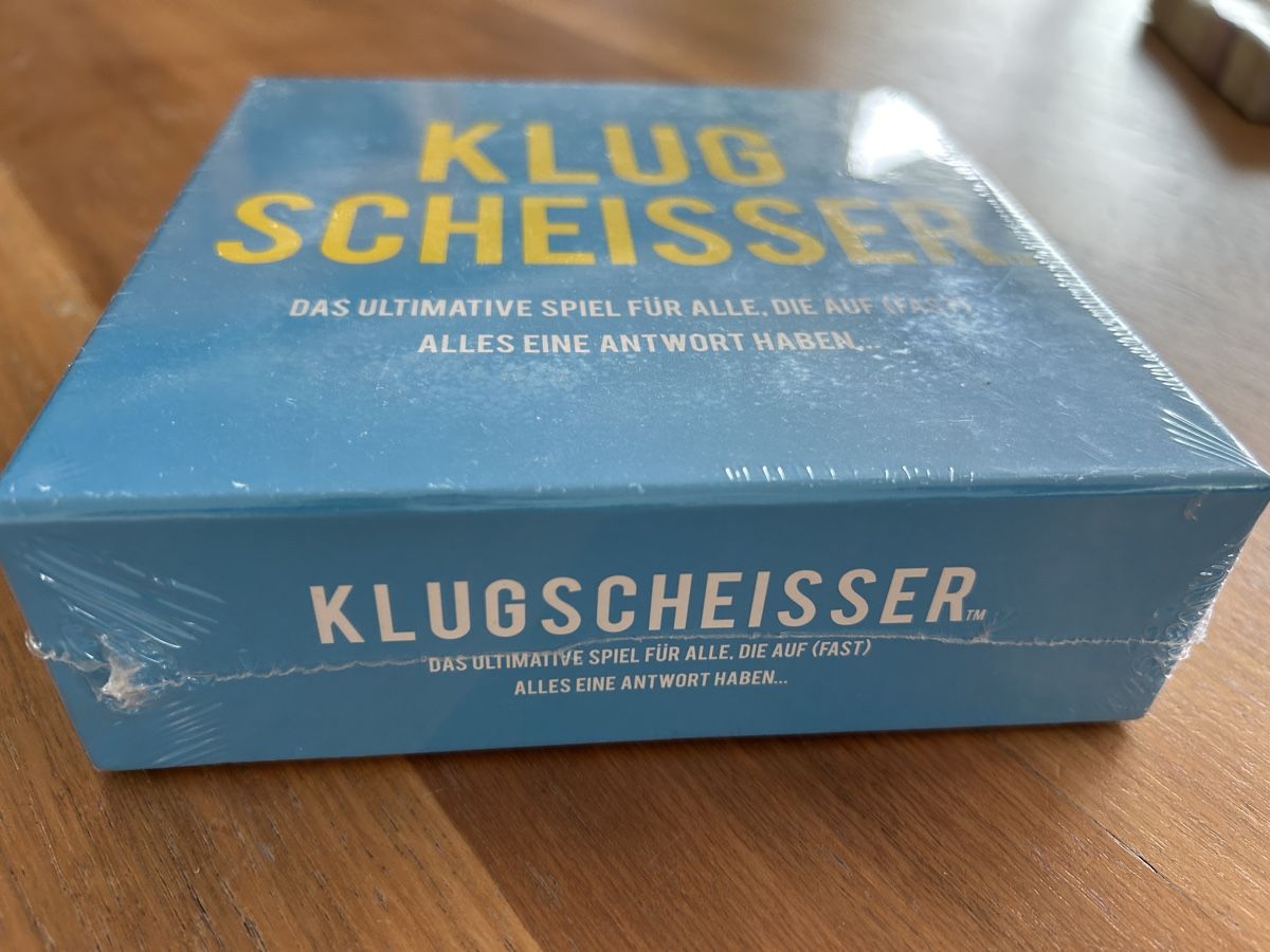 Giochi: Neu und OVP Spiel Klugscheisser – Nuovo e nell'imballaggio originale da St. Urban venduto da uschi73 1