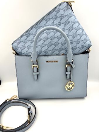 Michael Kors Tasche 2in1 pale blue