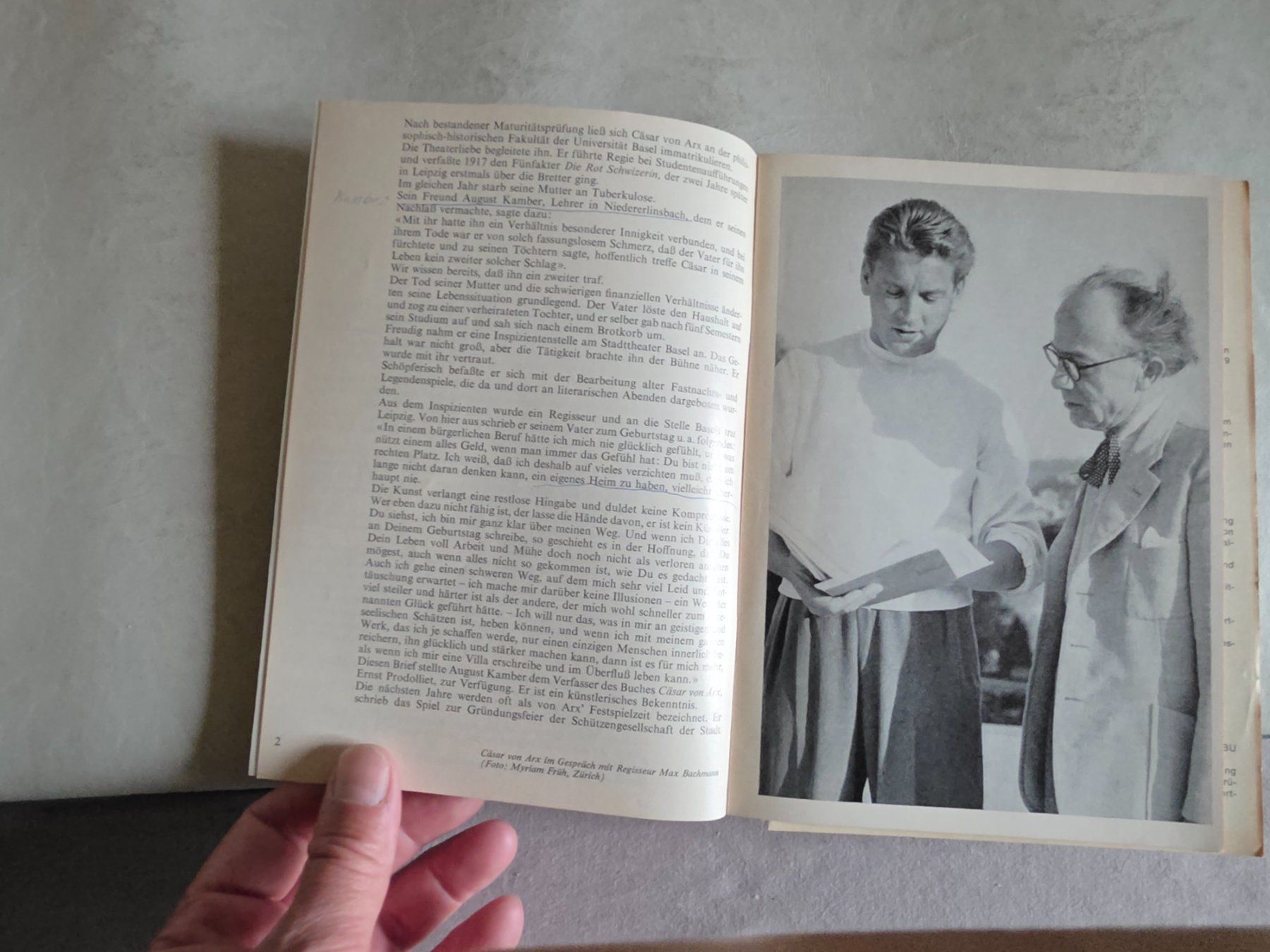 Bücher: Cäsar von Arx - Leseheft - 1975 – Gebraucht aus Walterswil BE von Lonitti 1