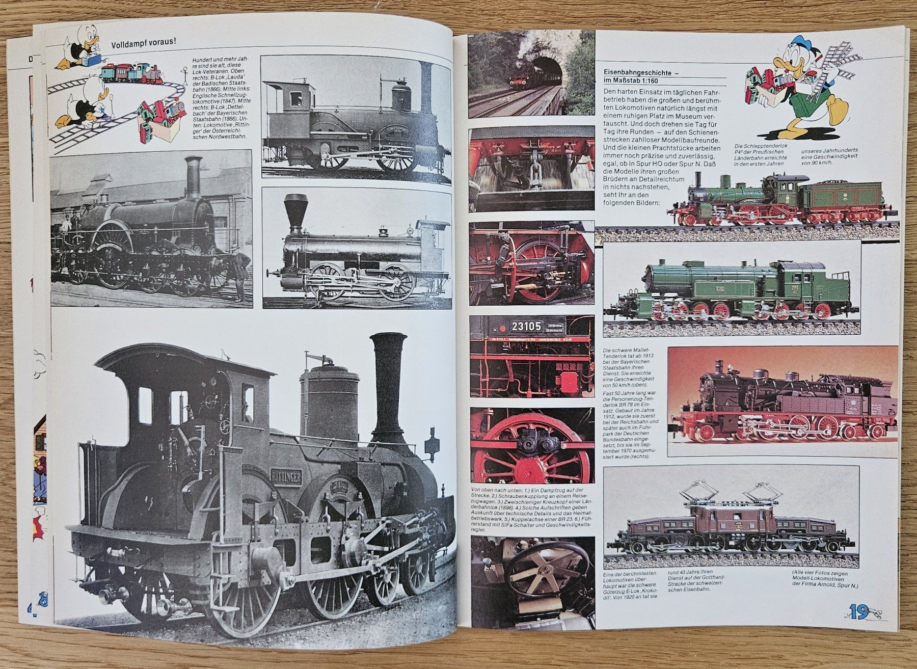 Fumetti: Daniel Düsentrieb erklärt: Eisenbahnen – Usato da Schaffhausen venduto da asyouwestley 6