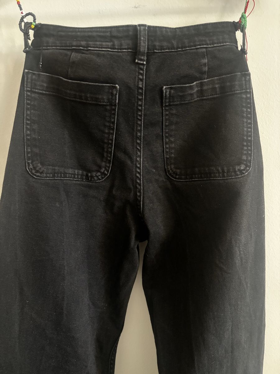 Bershka Jeans: Schwarze Bershka Jeans, Grösse 36 – Usato da Zürich venduto da cla_v6hx 1