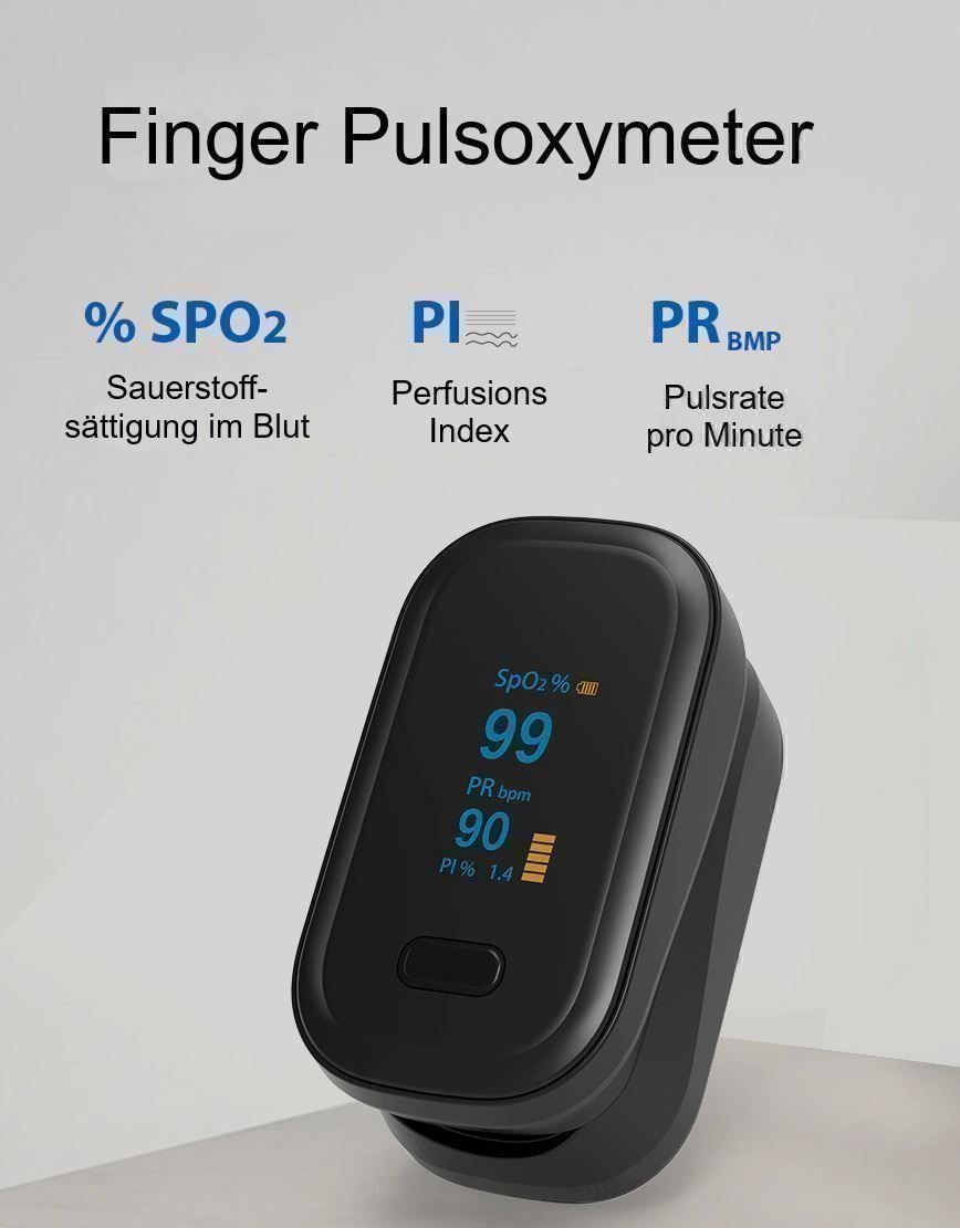 Messen: Pulsoxymeter Finger-Puls Messgerät(OLED) – Gebraucht aus Pfungen von Famadm 2