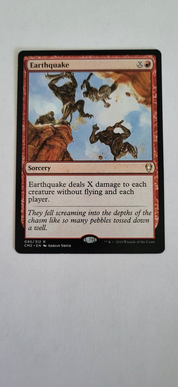 Magic The Gathering Sammelbilder & Trading cards: MTG – Earthquake – Gebraucht aus Münsingen von Heroism2010