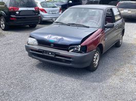 Toyota Starlet 1300 EFI, ab MFK 08.2025, UNFALLWAGEN/EXPORT