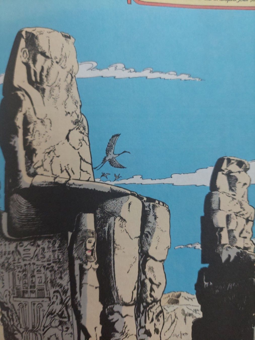 Fumetti: Papyrus T.9 Les Larmes du Géant EO 1986 TBE – Usato da Genève venduto da Blu_BD 4