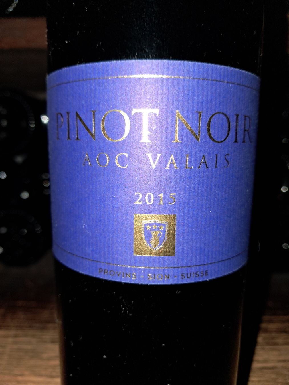 Wein: Pinot noir aoc du valais provins 2015 – Neu und originalverpackt aus Le locle von juliensaran 1