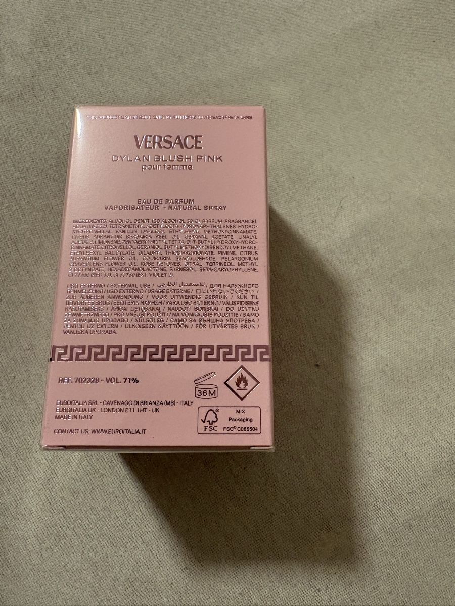 Versace Profumi & Eau de Toilette: Versace Dylan Blush Pink Eau de Parfum, 30 ml, Neu! – Nuovo e nell'imballaggio originale da Bösingen venduto da ash_jnn8 1
