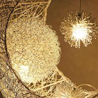 LED Pendelleuchte Deckenleuchte Mond Sterne Lampe Licht