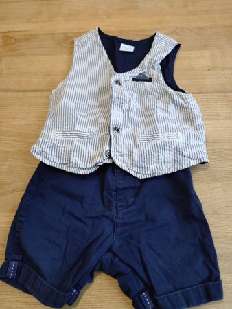 2 teiliges festliches Outfit , Grösse 74 Junge neuwertig