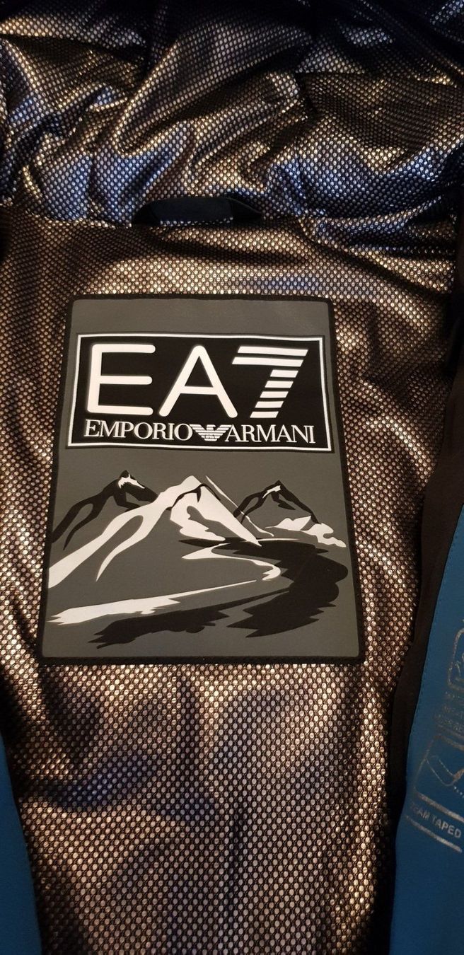Armani Giacche: EA7 Armani Daunen Skijacke Petrol M oder XL statt 615.- – Nuovo e nell'imballaggio originale da Turbenthal venduto da lau_2nrd 5