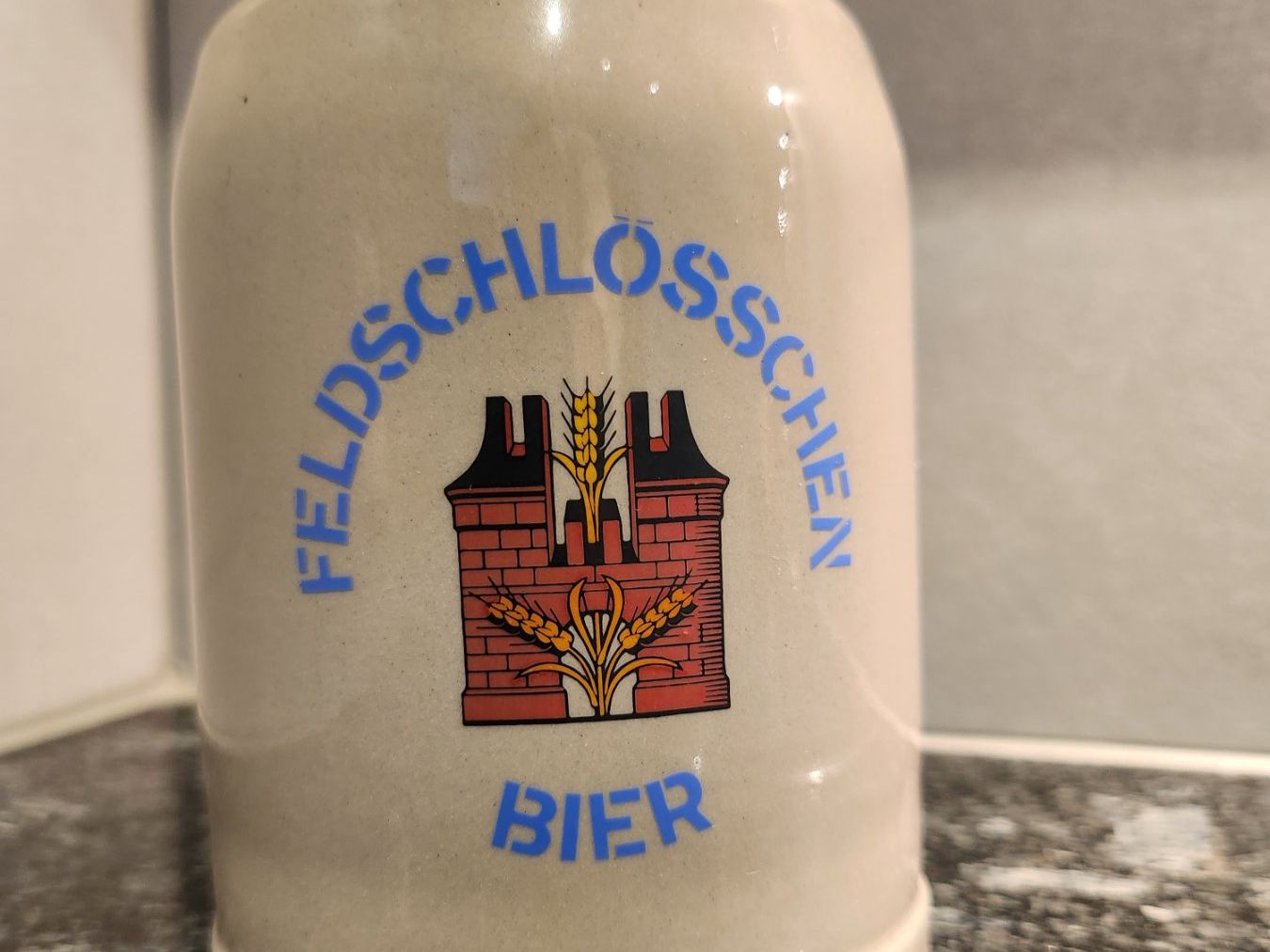 Feldschlösschen Bicchieri: Chope Feldschlösschen Bier – Usato da Sierre venduto da Lys1954