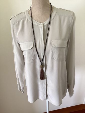 0039 Italy, Damenseidenbluse, Gr. S