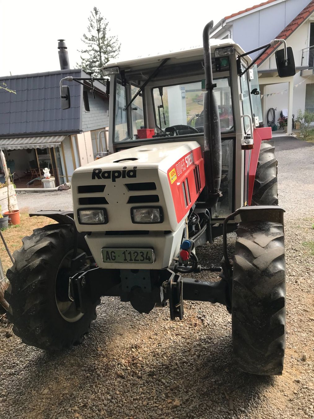 Steyr Traktoren: Steyr 8045 a – Gebraucht aus Wölflinswil von 1907moritz 1