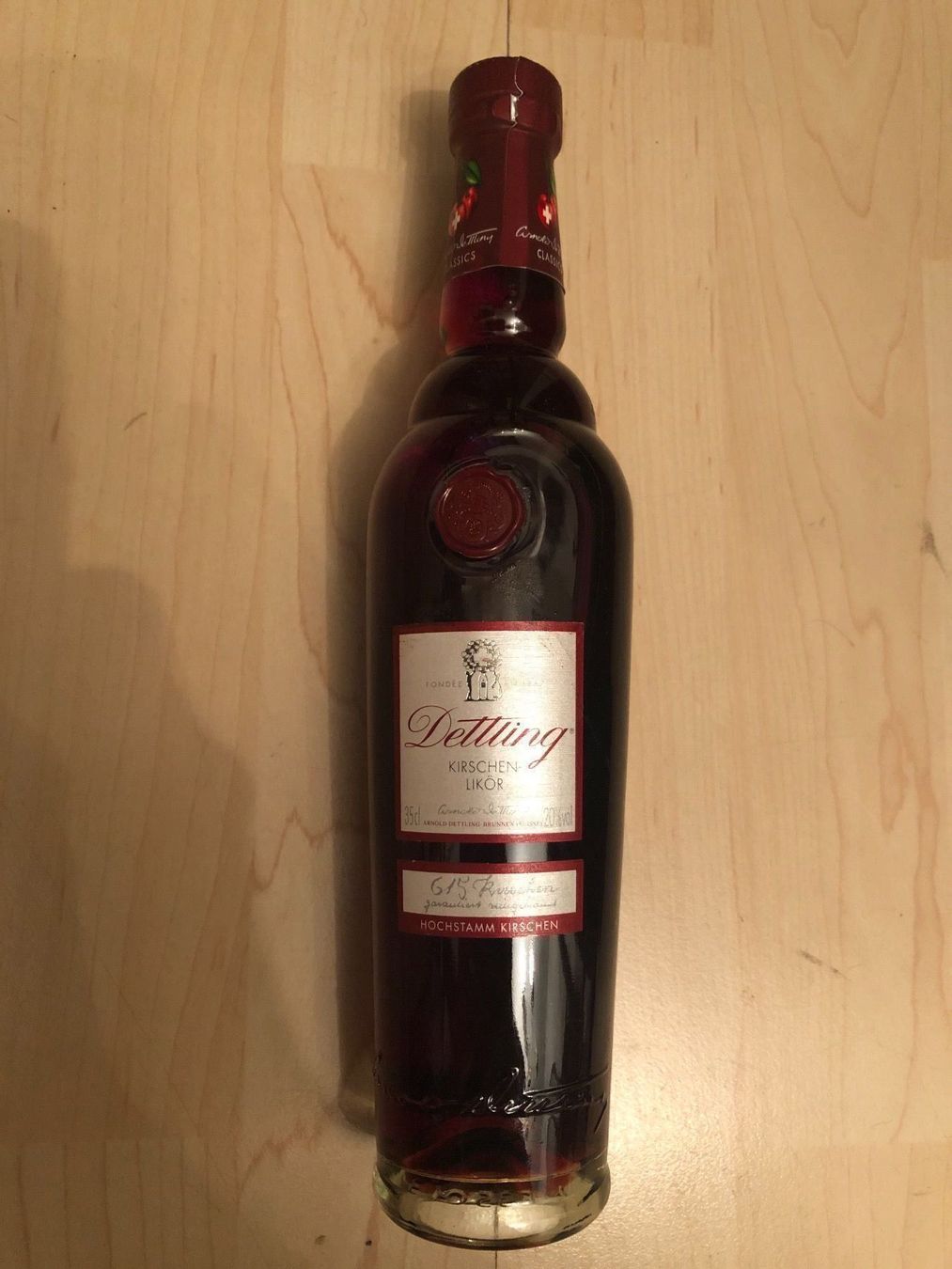Bevande alcoliche: DETTLING KIRSCHENLIKÖR 35cl – Nuovo e nell'imballaggio originale da Wald ZH venduto da mlnt 4