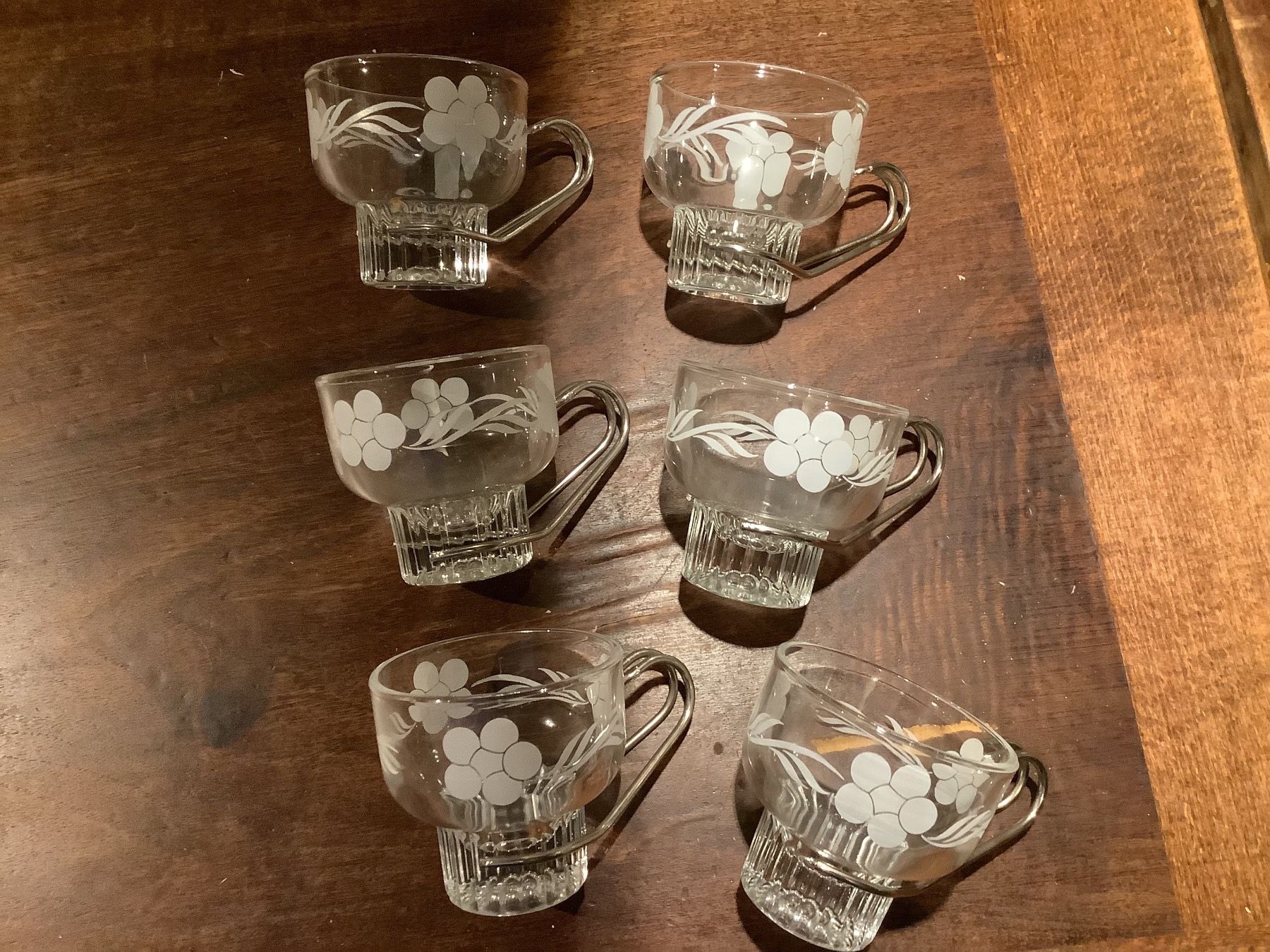 Tazze: 6 Vintage Kaffeetassen aus Glas – Usato da bassersdorf venduto da isabelleb0102 1