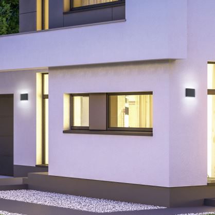 Lampen: LED Aussen Wandleuchte, 17 cm x 9 cm – Neu (gemäss Beschreibung) aus Kreuzlingen von Smart-Light 2