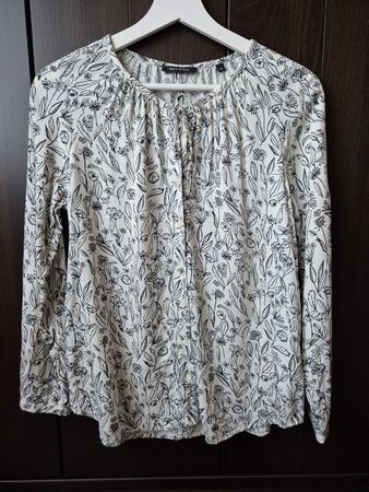 Marc O'Polo Bluse, romantischer Floral-Look Gr. 36