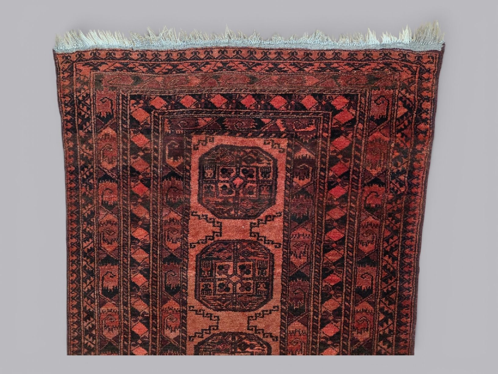 Tappeti: Handgemachter Orientteppich rot-schwarz 198x141cm – Usato da Rieden AG venduto da RuvensBrocki 4