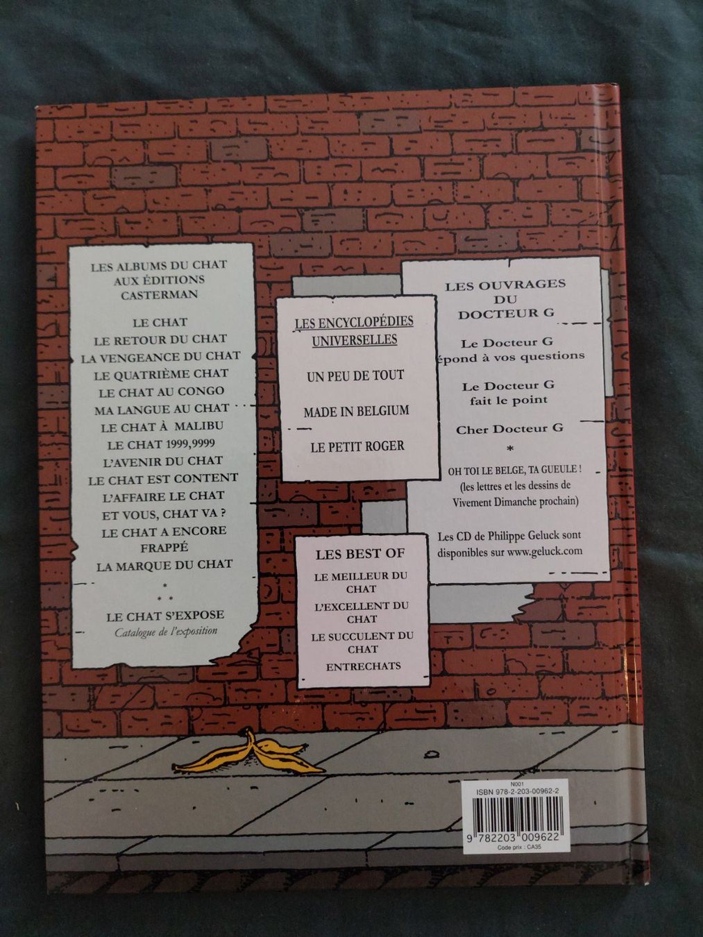 Comics: Le Chat / La Marque du Chat EO 2007 TBE – Gebraucht aus Genève von Blu_BD 1