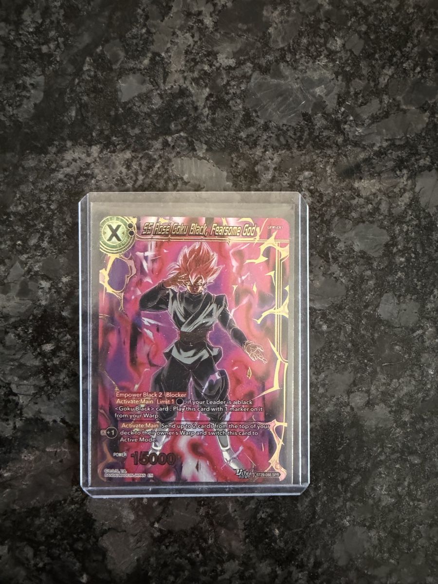 Bandai Cartes à collectionner: Goku Rose black Dragon ball – Neuf (Voir description) à Gränichen par eni_vn8k