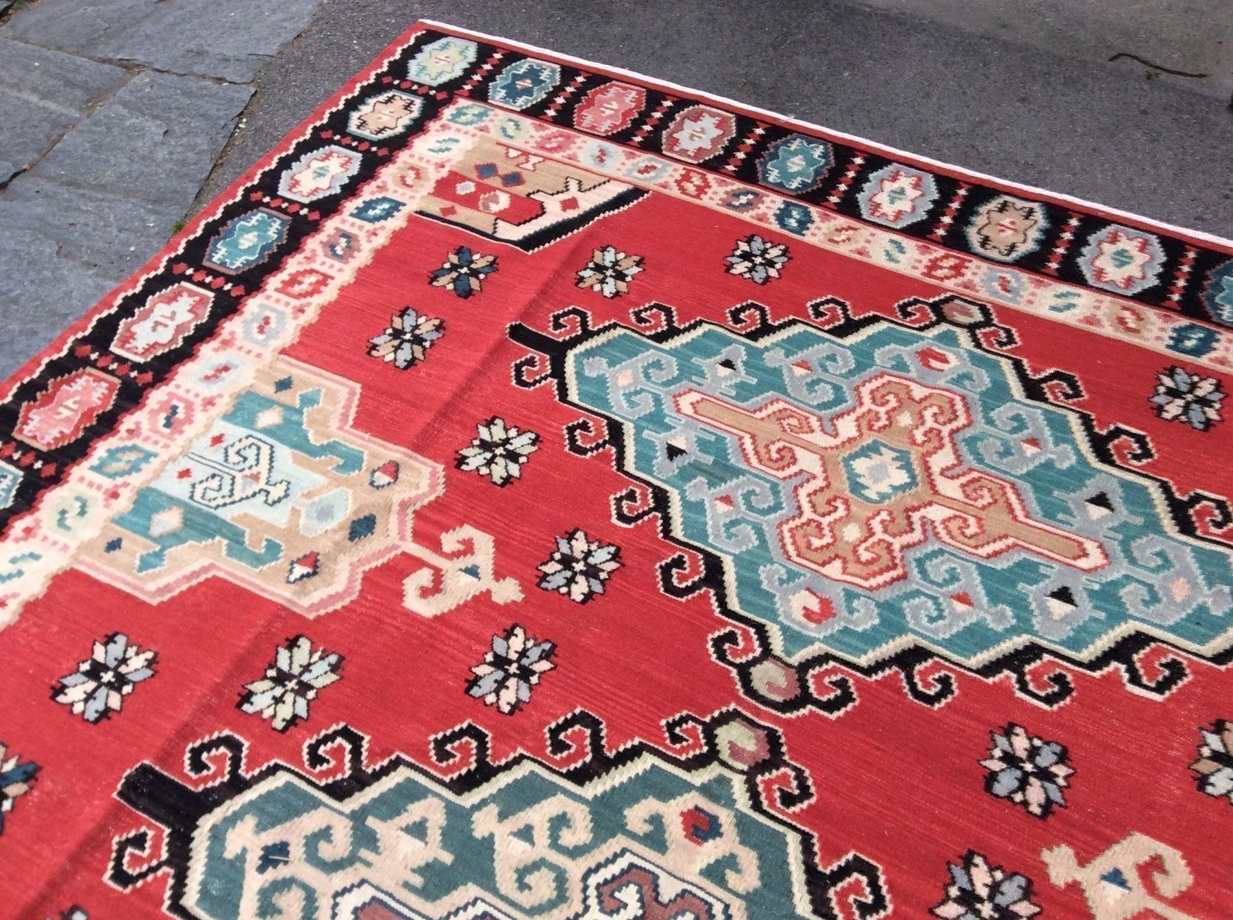 Kelim Tappeti: Orientteppich, Kelim, Neu! N 510 – Nuovo e nell'imballaggio originale da Zürich venduto da Hemmat 3