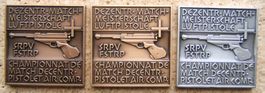 3 SCHÜTZENMEDAILLEN MEISTERSCHAFT LUFTPISTOLE 1994 - 1996