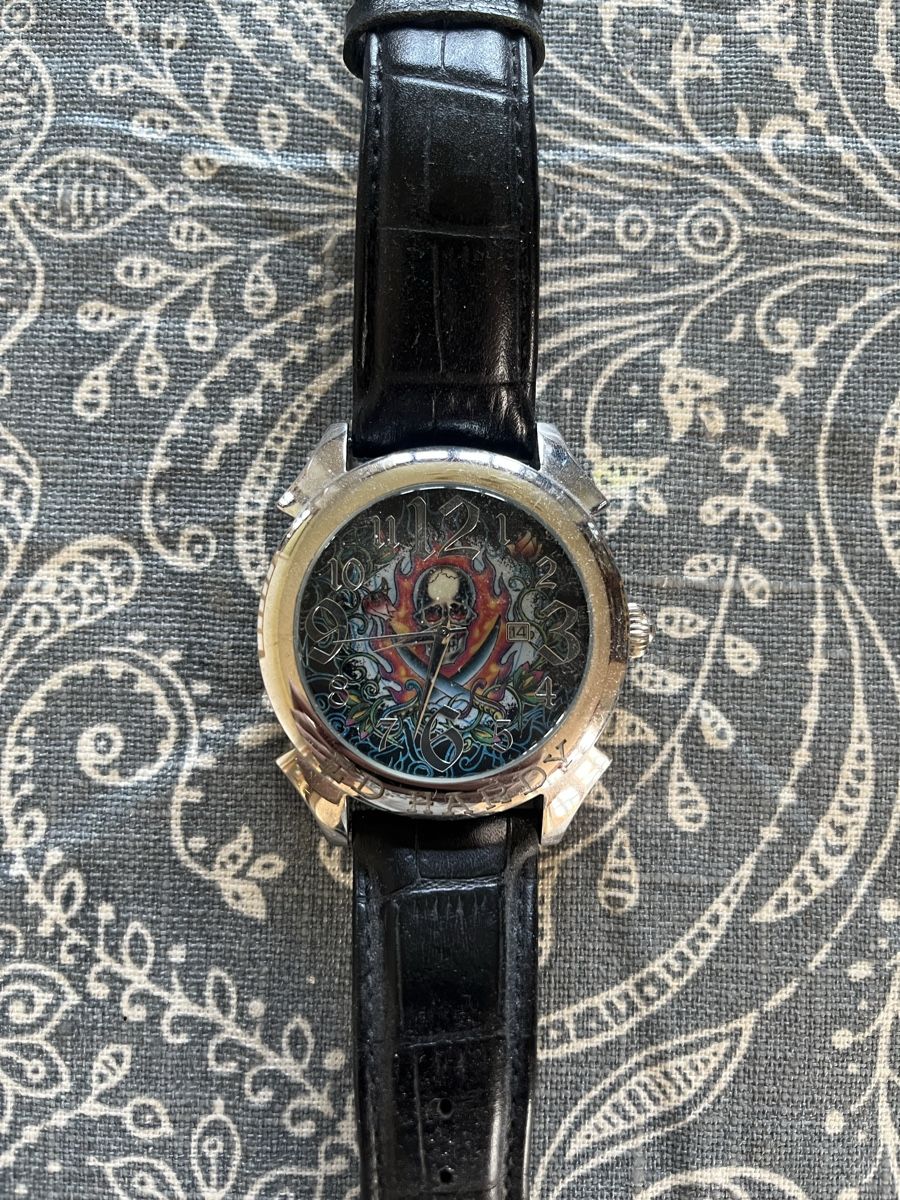 Ed Hardy Orologi: ED HARDY Wristwatch with Leather Strap – Difettoso da Bertschikon Gossau venduto da Weezysarchive 1