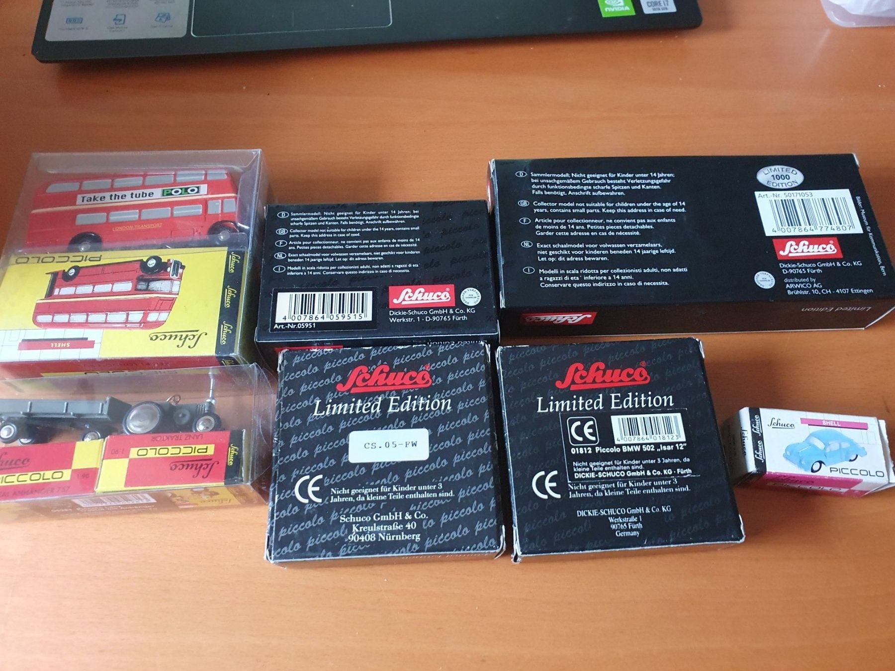 Schuco Modellini d'auto: Schuco Piccolo Sammlung, div. Modelle, Top Zustand! – Nuovo e nell'imballaggio originale da Basel venduto da M2 1