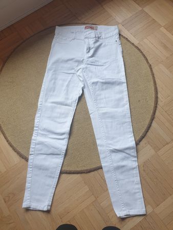 Weisse Slim Jeans Gr. 36   Damenhose Janina NE