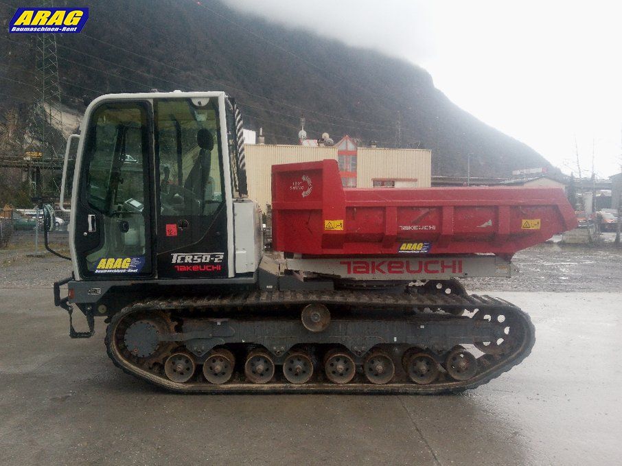 Tutte le macchine: Takeuchi TCR50-2 Raupendumper – Usato da Hasle LU venduto da Arag08