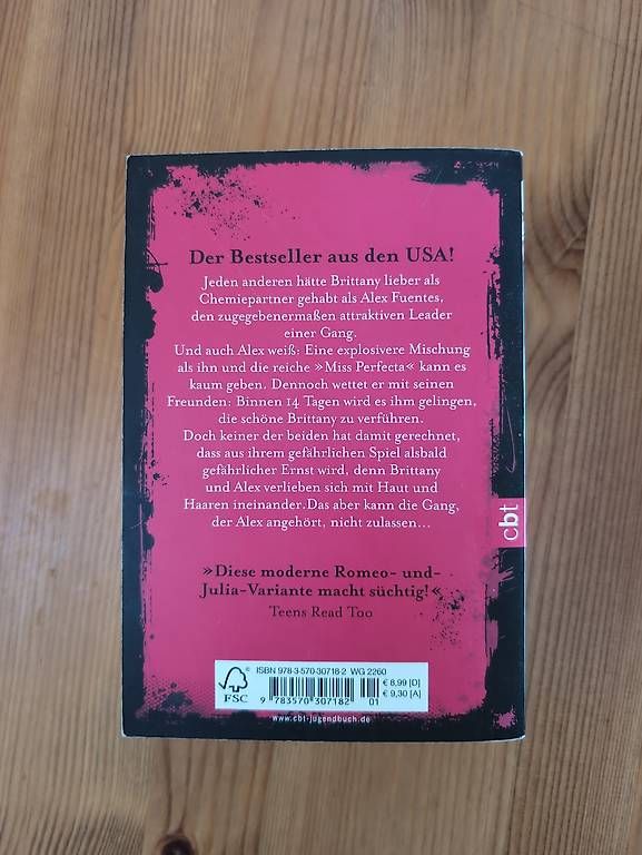 Libri: Simone Elkeles - Du oder das ganze Leben – Usato da Alberswil venduto da __colafroeschli__ 1